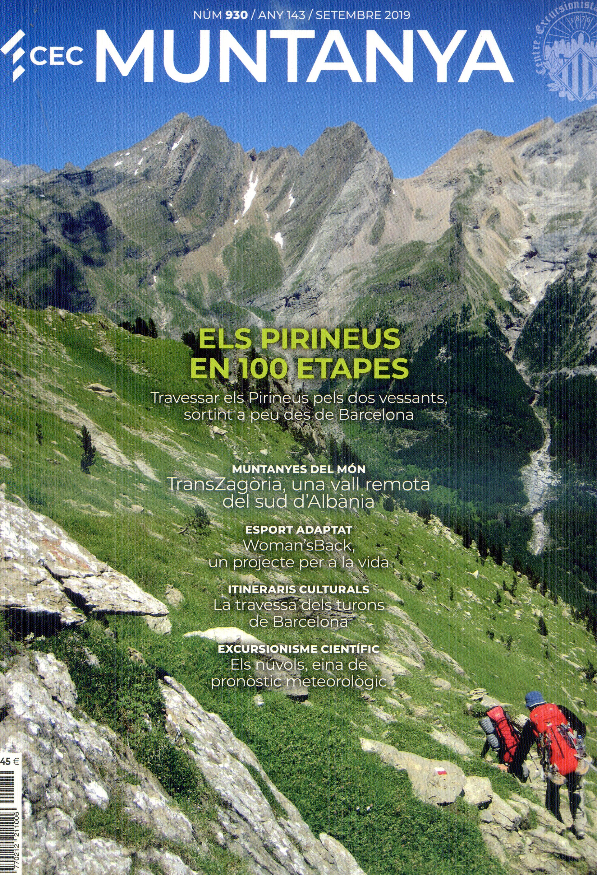 Els Pirineus en 100 etapes - Portada